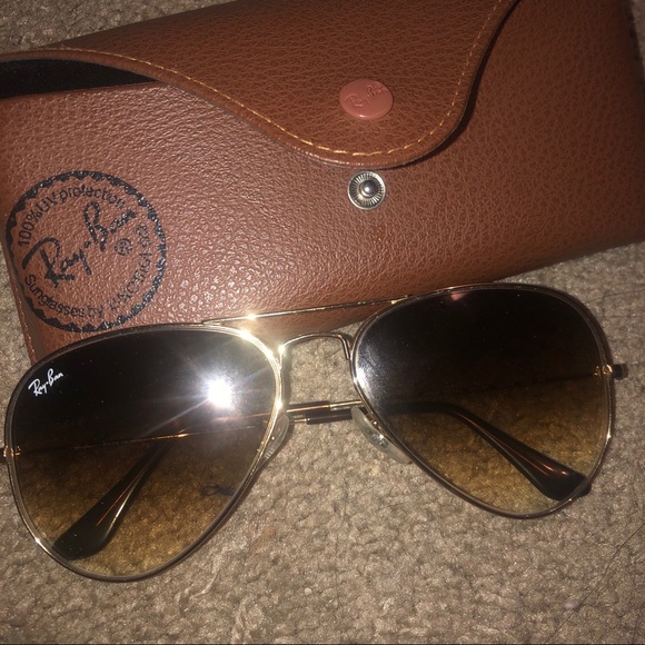 Authentic RayBan Gradient Radiator Sunglasses - Picture 2 of 4